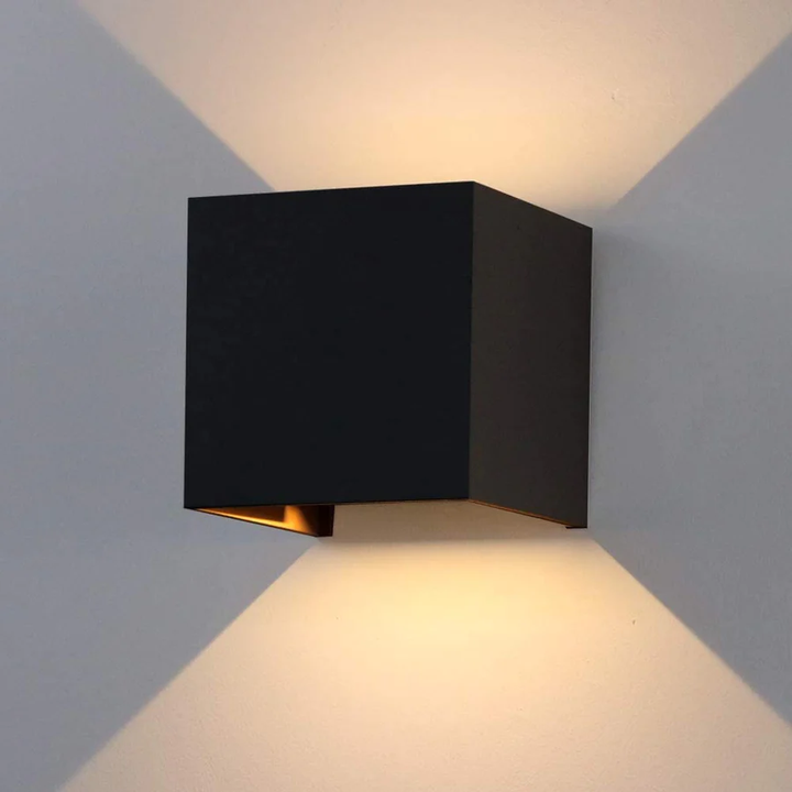 CubeLED™ | Luxuriöse Kabellose LED-Wandlampe