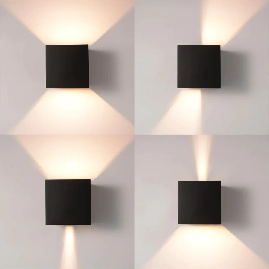 CubeLED™ | Luxuriöse Kabellose LED-Wandlampe